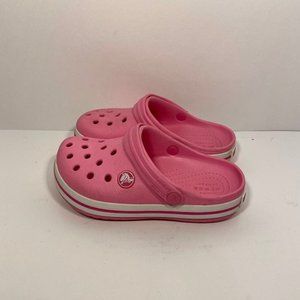 Crocs Girls Crocband Clog Toddler 11